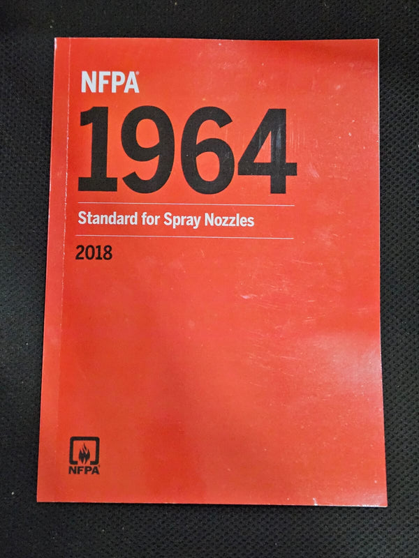 NFPA 1964 Standard for Spray Nozzles and Appliances 2018 by National Fire Protection Association — Paperback (Brand New)