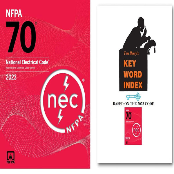NFPA 70 2023 Edition with 2023 Key Word Index by Tom Henry — Paperback (Brand New)