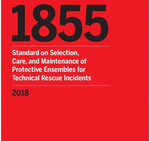 NFPA 1855 Standard on Selection Care and Maintenance of Protective 2018 by National Fire Protection Association — Paperback (Brand New)