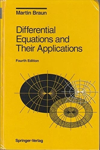 Differential Equations & THEIR Applications 4TH Edition by Martin Braun — Paperback (Brand New)