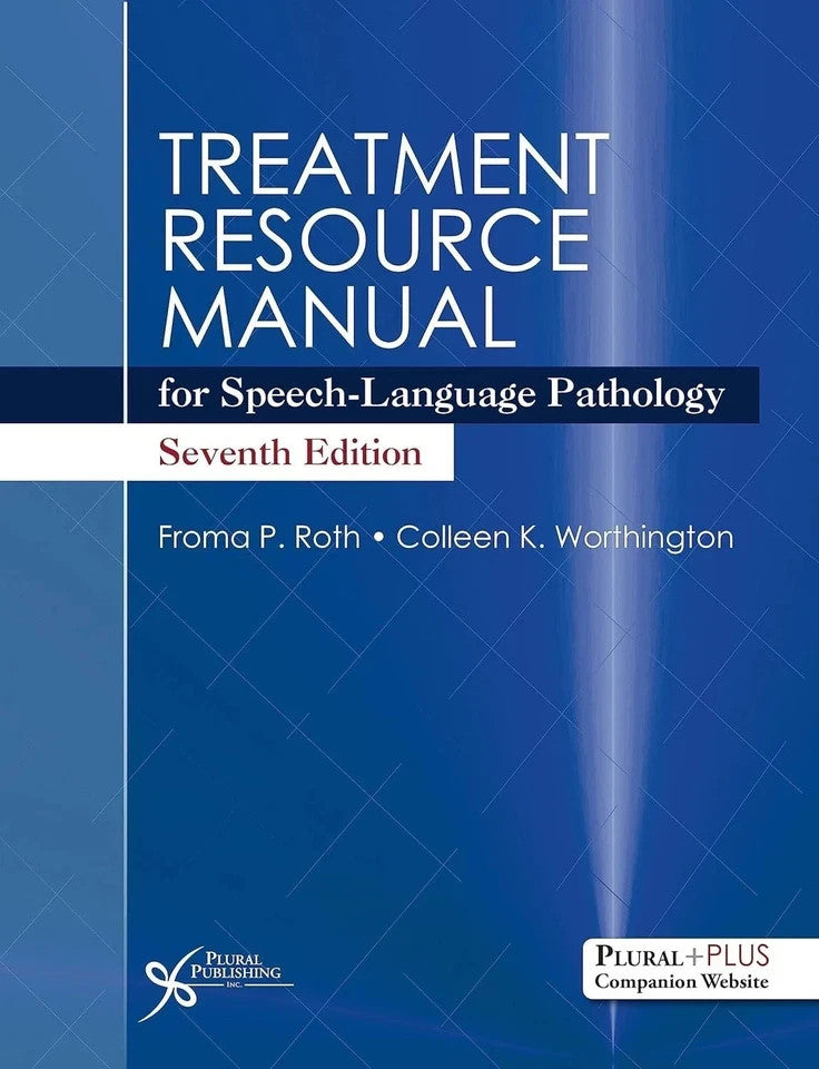 Treatment Resource Manual for Speech-Language Pathology, 7th Edition — Paperback (Brand New)
