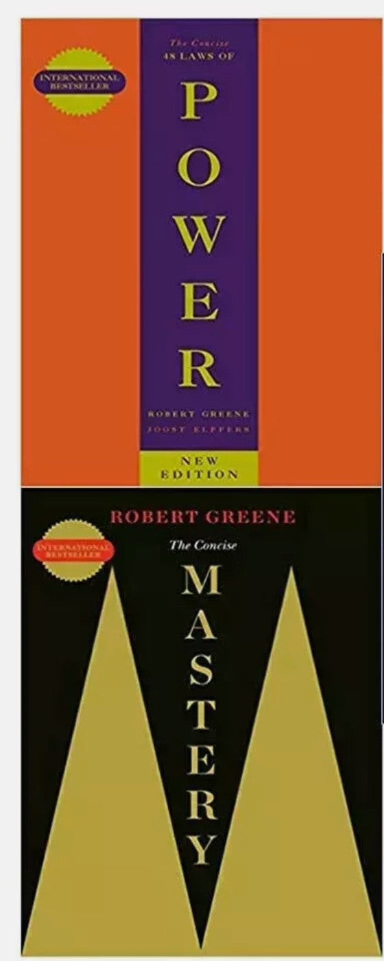 Concise Power & Mastery by Robert Greene — Book Set (Brand New)