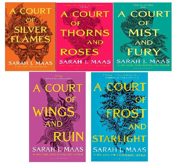 Sarah J Maas 5 book set A Court of Thorns and Roses set by Sarah J. Maas (Brand New)
