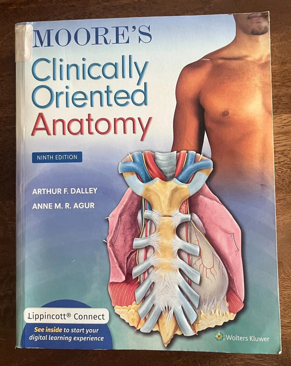 Moore's Clinically Oriented Anatomy, Ninth Edition — Paperback (Brand New)