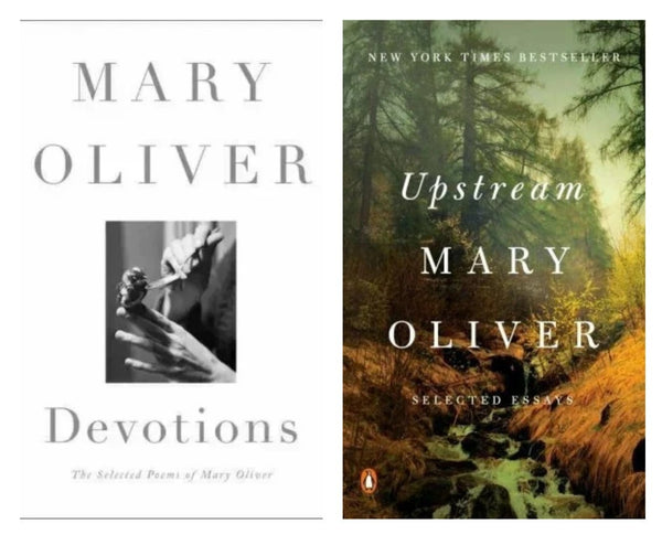 Upstream Selected Essays by Mary Oliver — Book Set (Brand New)