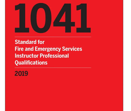NFPA 1041 Standard for Fire and Emergency Services Instructor Professional 2019 by National Fire Protection Association — Paperback (Brand New)