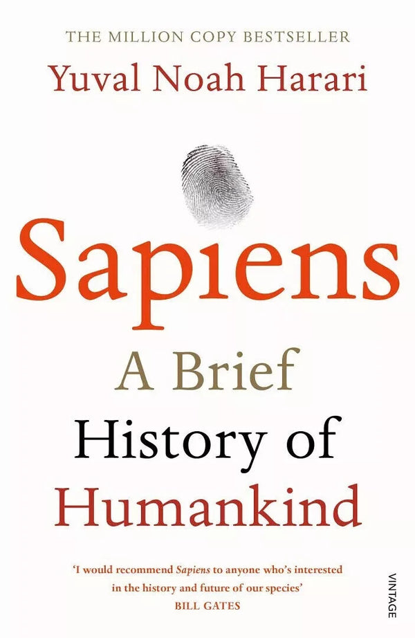Sapiens A Brief History of Humankind by Yuval Noah Harari — Paperback (Brand New)
