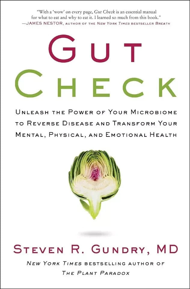 Gut Check Unleash the Power of Your Microbiome by Dr. Steven — Paperback (Brand New)