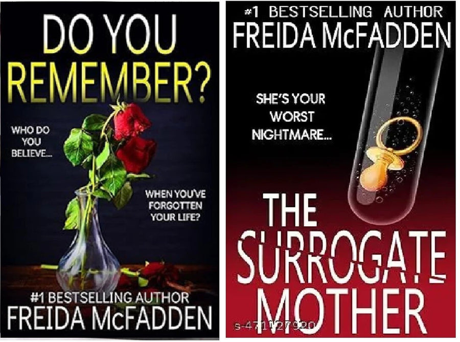 Freida McFadden 2 book set Do you remember+The Surrogate Mother (Brand New)