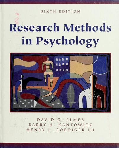 Research Methods in Psychology — Paperback (Brand New)